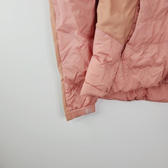Lululemon Women's Pink Running Down For It All Hooded Puffer Jacket Size 4 - Picture 4 of 7
